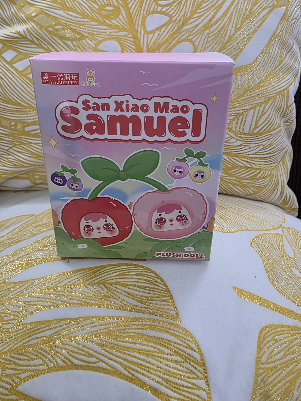 Pink & Red Plush Doll Set